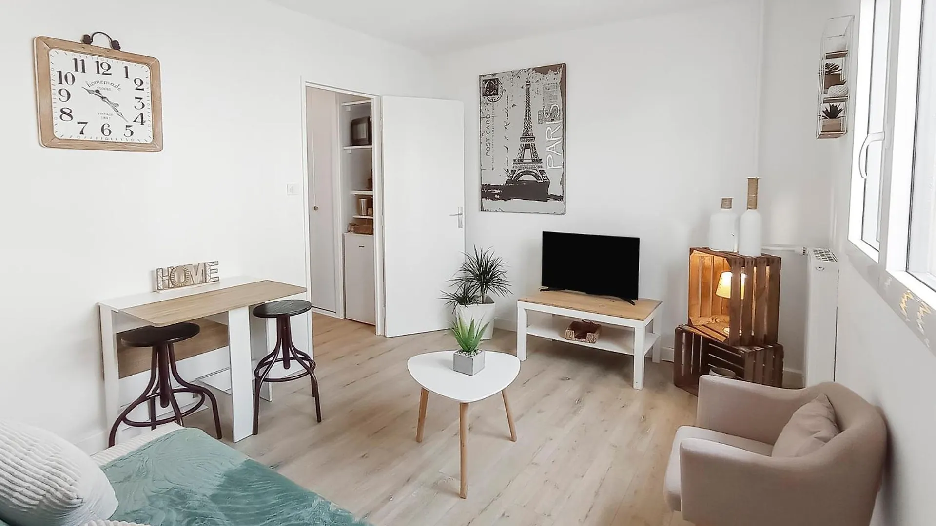 Studio Neuf A 100M De La Plage 孔卡尔诺